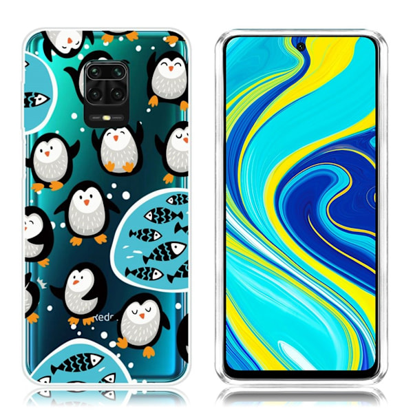 Deco Xiaomi Redmi Note 9 Pro / Xiaomi Redmi Note 9S / Xiaomi Redmi Note 9 Pro Max skal - Pingvin Svart
