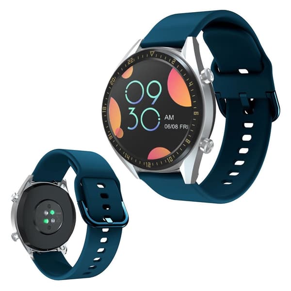 Huawei Watch GT holdbar silikone Urrem - Mørkeblå Blue