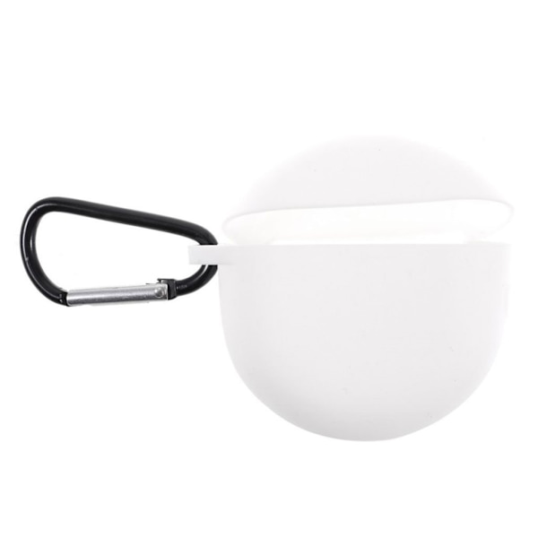 Huawei FreeBuds 3 hållbart silikonfodral - Vit Vit