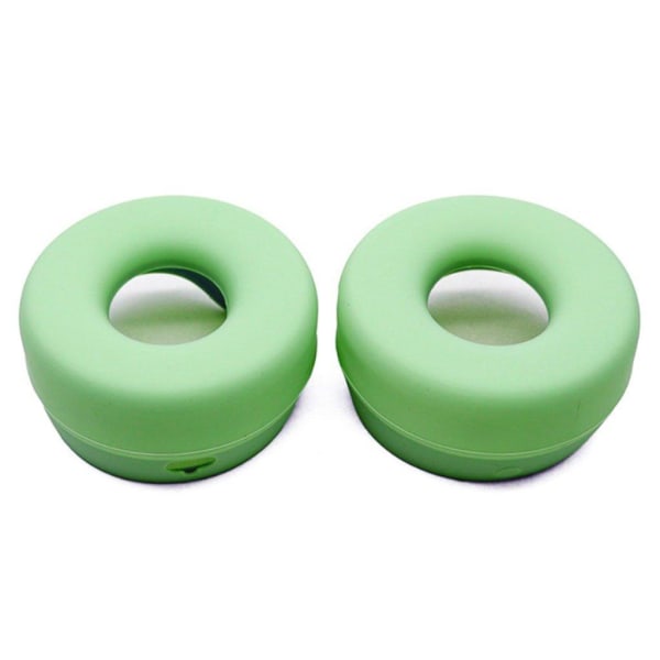 1 Pair Beats Solo Pro silicone ear pad cushion - Luminous Green Green