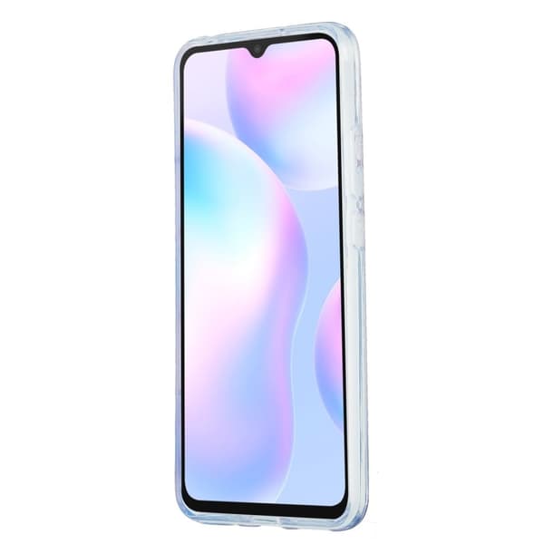Marble Xiaomi Redmi 9A Suojakotelo - Sininen Blue