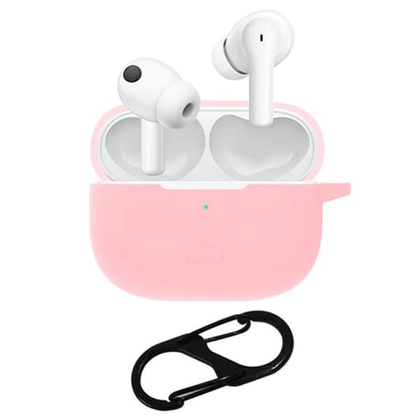Vivo TWS 2/2e Silikonskydd för hörlurar med spänne - Rosa Rosa