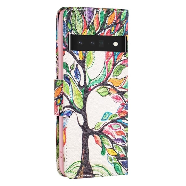 Wonderland Google Pixel 7 Pro flip kuoret - Elämän Puu Multicolor