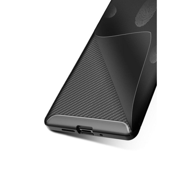 Huawei P30 Pro carbon fiber case - Black Black