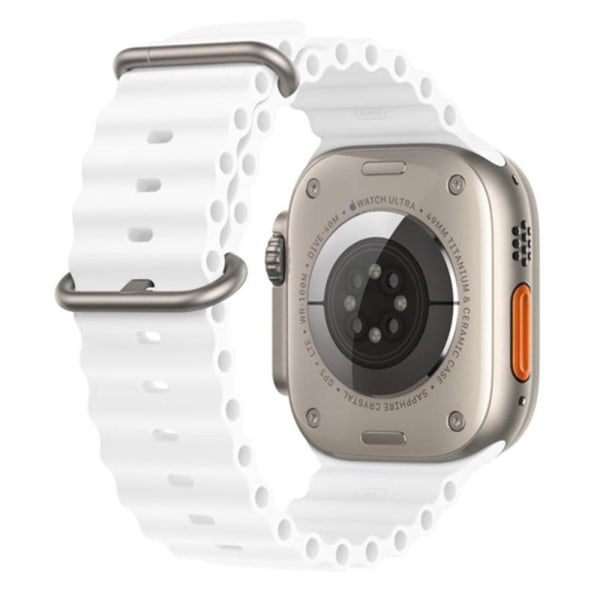 Apple Watch Series 8 (41mm) silicone watch strap - White Vit