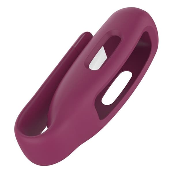 Fitbit Inspire 2 silikoni solkikehys - Viininpunainen Red