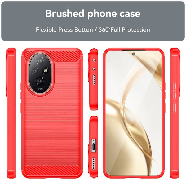 Carbon Flex Honor 200 kotelot - Punainen Red
