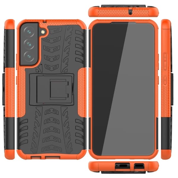 Offroad Samsung Galaxy S22 Plus kotelot - Oranssi Orange