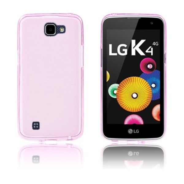 Wulff Dubbelsidigt TPU-skal för LG K4 - Rosa Rosa