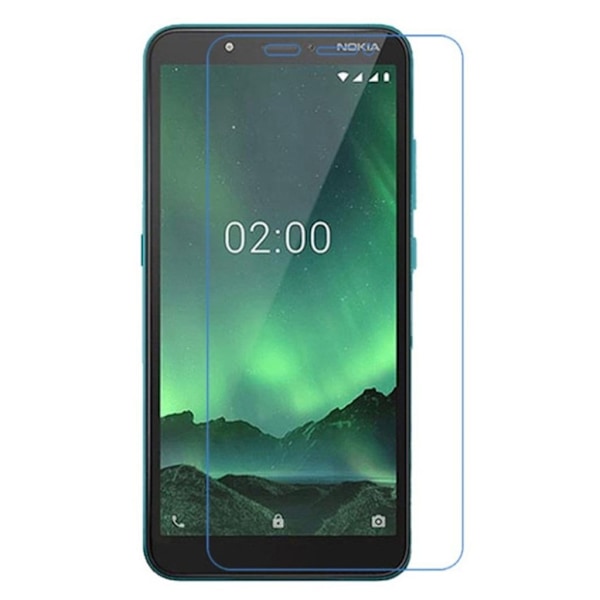 Ultraklar LCD skærmbeskyttelse til Nokia C2 Transparent