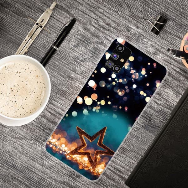 Deco Samsung Galaxy M51 Etui - Star Multicolor
