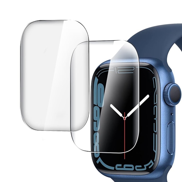 2Pcs Apple Watch Series 8 (45mm) HD screen protector Transparent