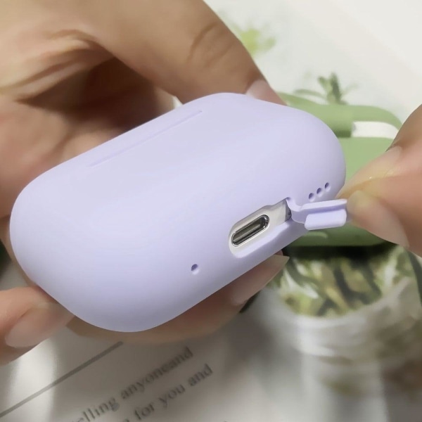 AirPods Pro 2 silikonfodral - Röd Röd