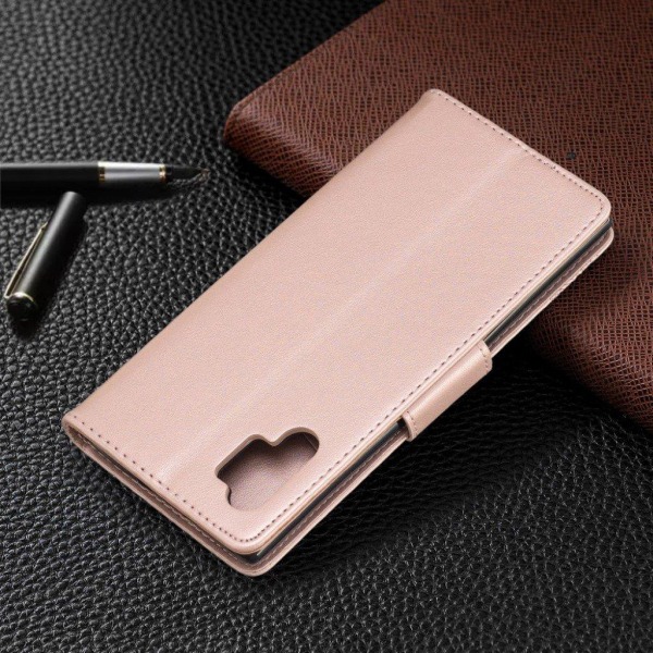 Butterfly Samsung Galaxy Note 10 Pro etui - Rødguld Pink