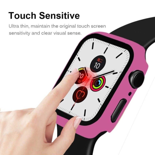 Apple Watch Series 5 / 4 40mm kestävä matta kehys - Ruusu Pink