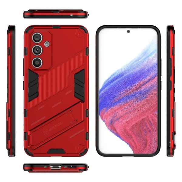 Støtsikkert hybriddeksel for Samsung Galaxy A54 - Rød Red