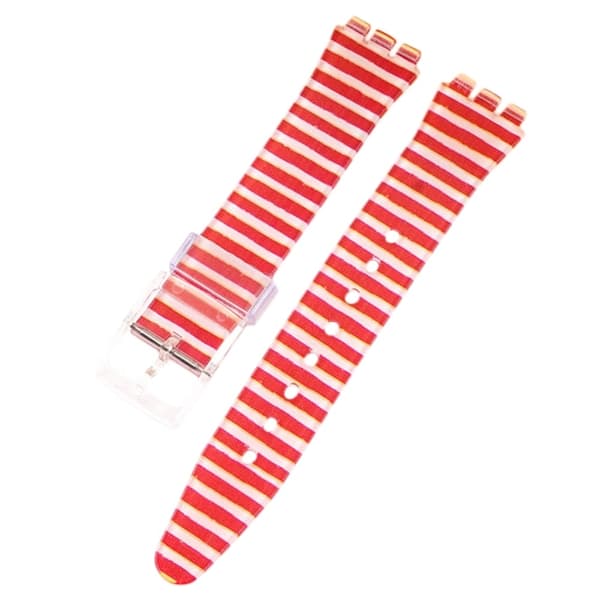 16mm Universal söpö silikoni ranneke - Punainen / Punainen Red