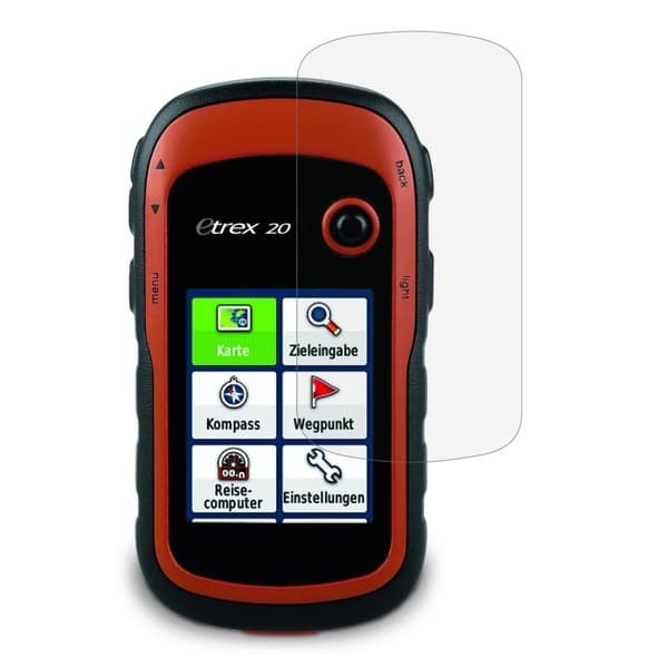 Garmin eTrex 20x ultra clear screen protector Transparent