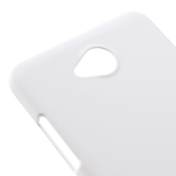 Gummi belagt hard deksel for Microsoft Lumia 650 - hvit White