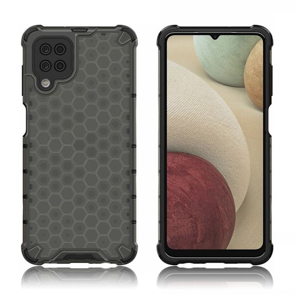 Bofink Honeycomb Samsung Galaxy A12 5G kotelot - Musta