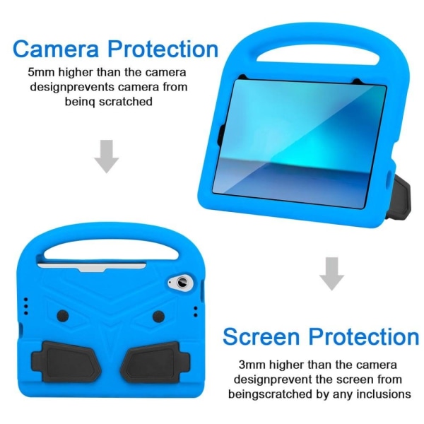 iPad Mini 6 (2021) sparrow style EVA cover with kickstand - Blue Blue