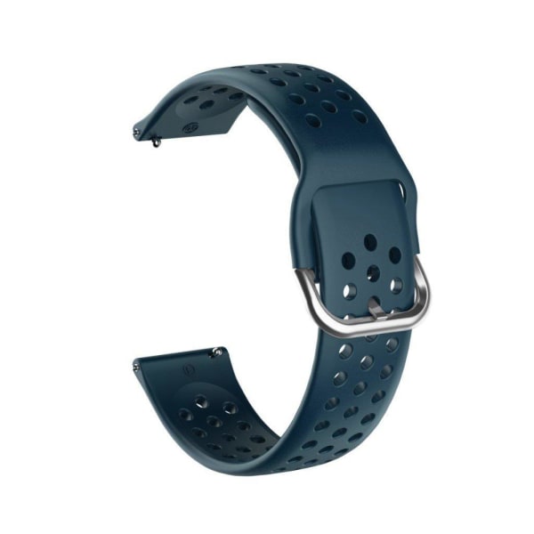 Silicone Watchband for Amazfit Youth and Huawei Watch GT 2 42mm Blå