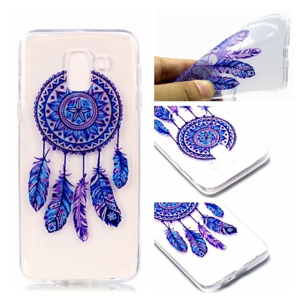 Samsung Galaxy J6 (2018) mobilskal TPU mönster mjuk - Drömfångare multifärg