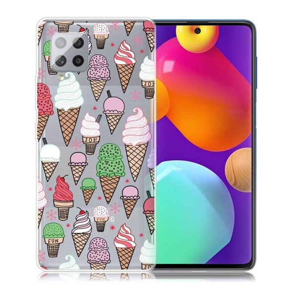 Deco Samsung Galaxy M62 / Samsung Galaxy F62 skal - Liten Glass multifärg