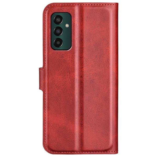 Læretui med Lommebok til Samsung Galaxy M13 4g - Rød Red