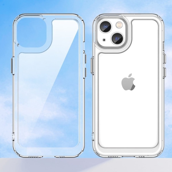 iPhone 14 smart akryl cover - Transparent Transparent