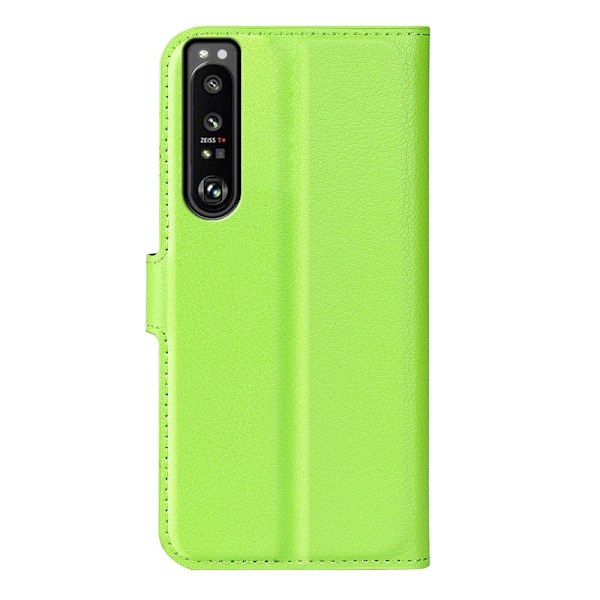 Classic Sony Xperia 1 IV flip kuoret - Vihreä Green