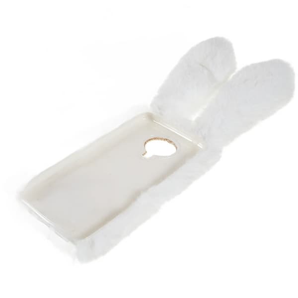 Fluffy Rabbit Nokia G20 / Nokia G10 Cover - Hvid White