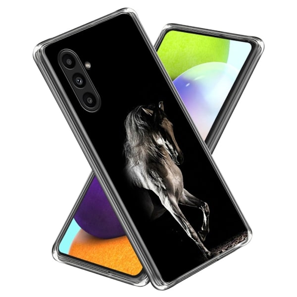 Deco Samsung Galaxy A14 deksel - Hest Black