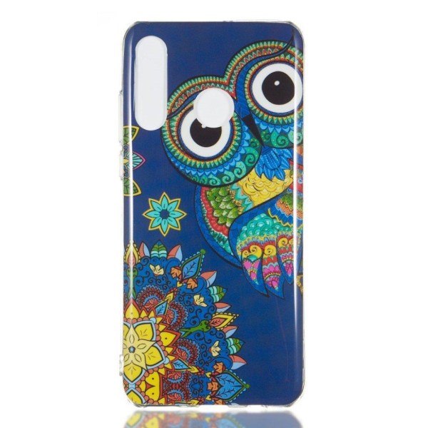 Huawei P30 Lite noctilucent case - Owl Pattern Multicolor