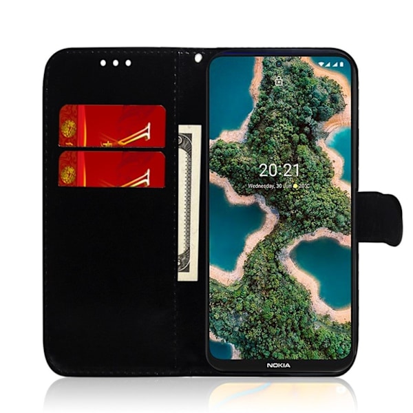 Mirror etui til Nokia X10 / Nokia X20 - Blå Blue