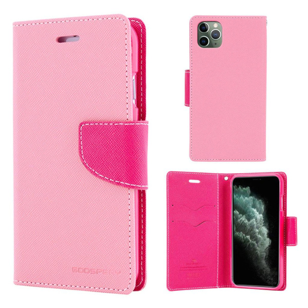 MERCURY Fancy Dagbog - IPhone 11 Pro Max - Pink Pink