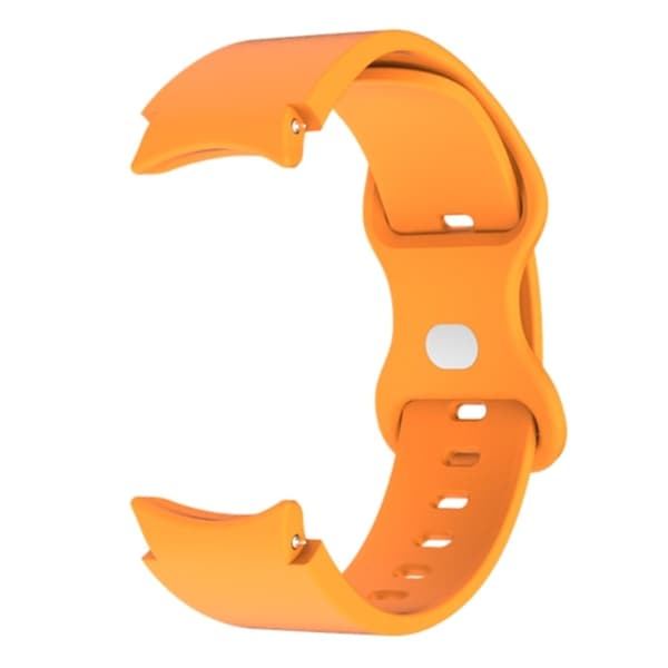 20 mm Samsung Galaxy Watch 6 / 6 Pro / 5 / 4 silikonrem - Gul Yellow