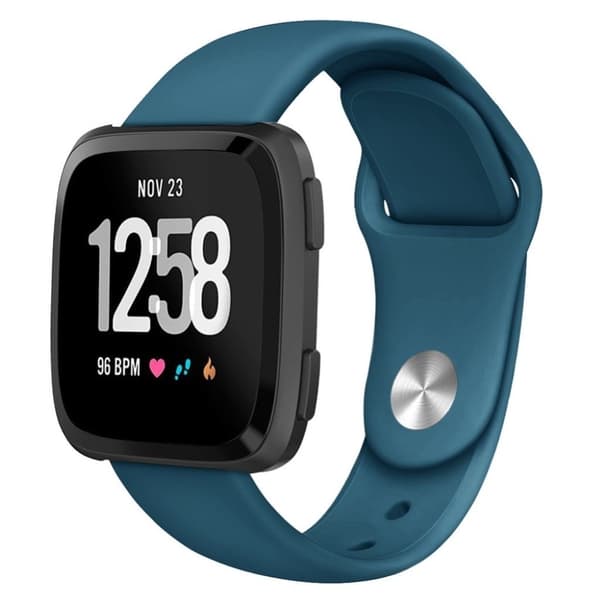 Fitbit Versa Lite silikoneurrem - størrelse: S / cyanblå Blue