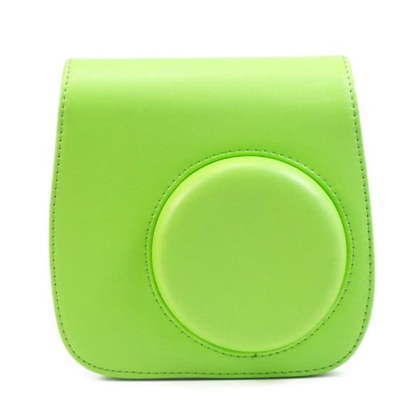 Fujifilm Instax Mini 9 / 8 læder etui - lysegrøn Green