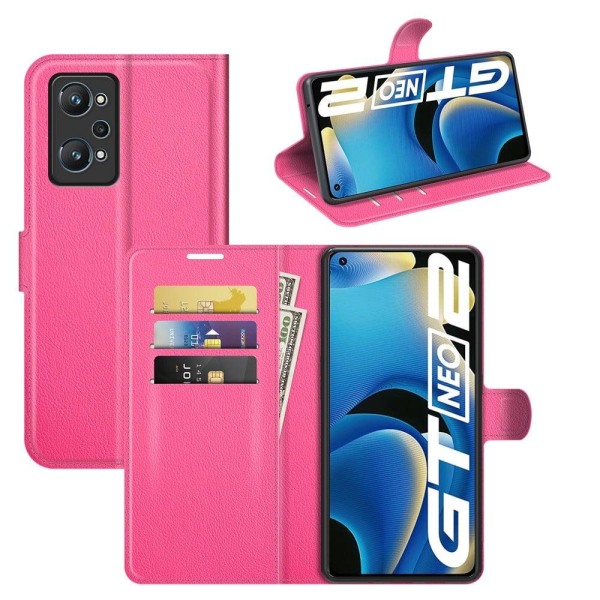 Classic Realme GT2 / Realme GT Neo2 fodral - Rosa Rosa