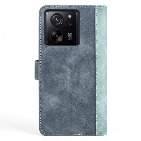 Tofarget lærdeksel for Xiaomi 13T - Blå Blue