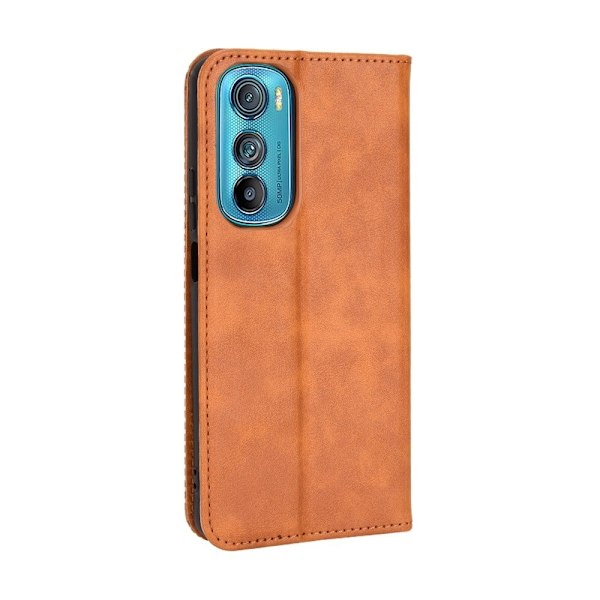 Bofink Vintage Motorola Edge 30 nahkakotelo - Ruskea Brown