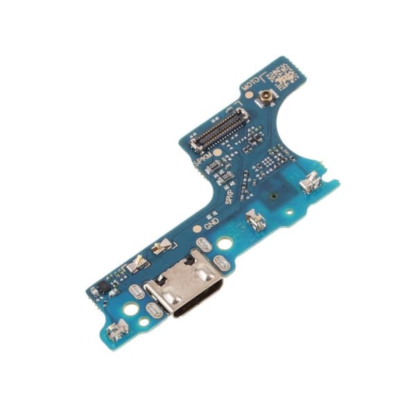 Samsung Galaxy A01 fleksibel kabel for ladeport Silver grey
