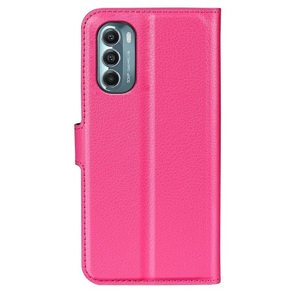 Klassisk Motorola Moto G Stylus 5G (2022) flip etui - Pink Pink