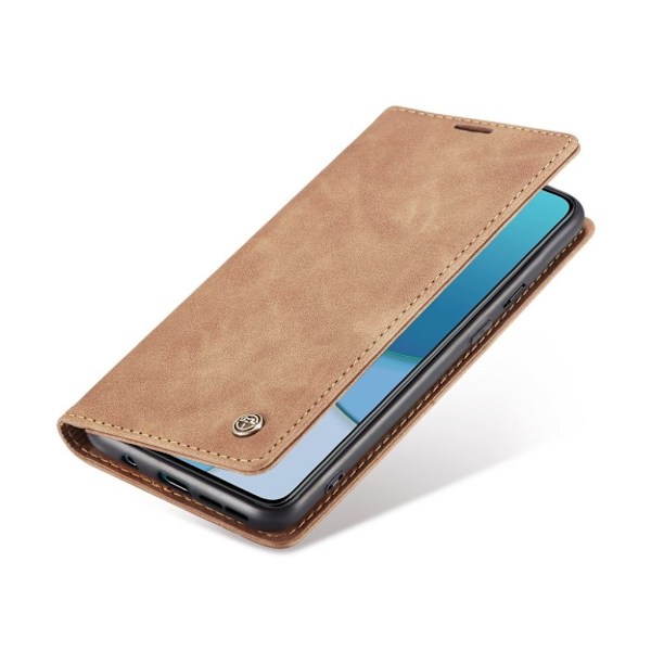 CaseMe OnePlus 8T vintage-kotelo - Ruskea Brown