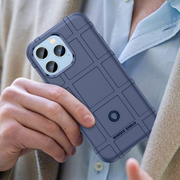 Rugged Shield iPhone 14 Pro Max skal - Blå Blå