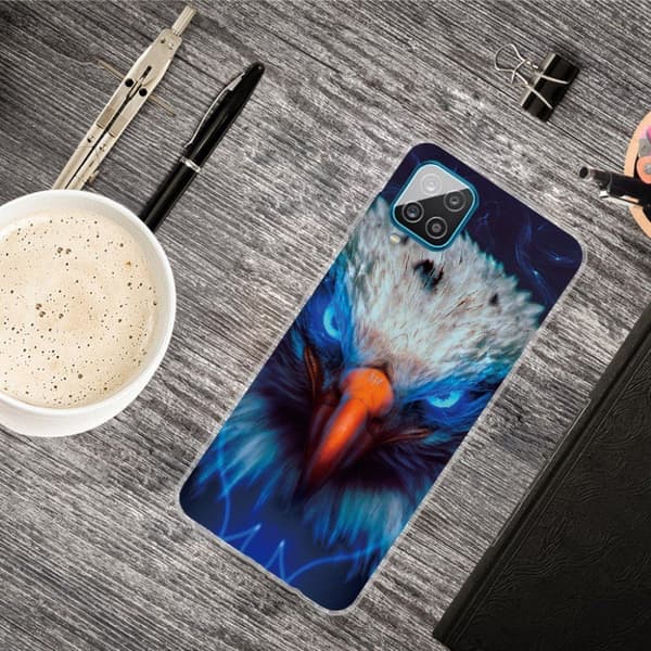 Deco Samsung Galaxy A12 5G kotelot - Kotka Multicolor