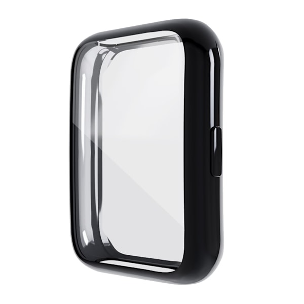 Huawei Watch Fit 2 electroplated cover with screen protector - Black Svart