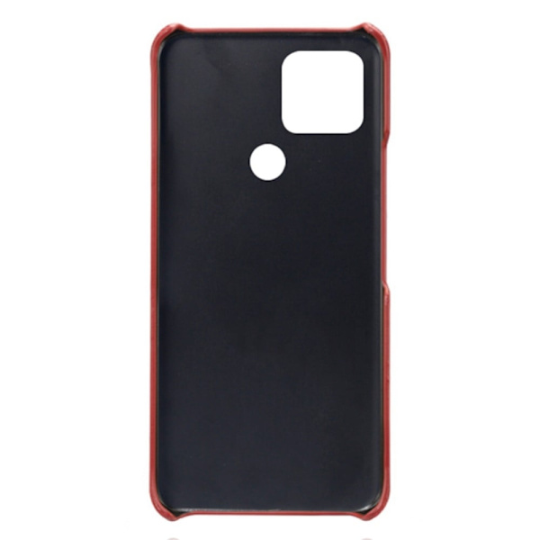 Dual Card Etui Google Pixel 5a - Rød Red