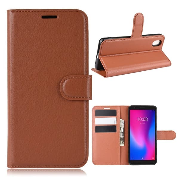 Classic ZTE Blade A3 (2020) fodral - Brun Brun